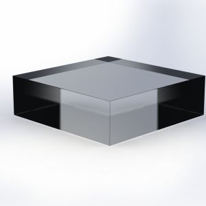 Acrylic Block 5" x 5" x 1-1/2" thick